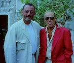 Item #68-2313 Jean Reno. Color Negative. [Cannes Film Festival, ca. 1990]. Alain Cinquini, 1941 -...