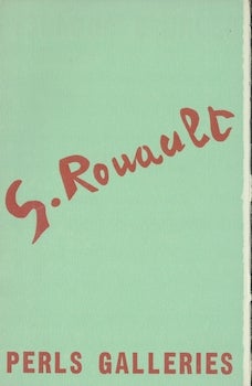 Item #68-2399 Georges Rouault: Paintings. October 31 - November 26, 1949. Georges Rouault, Perls...