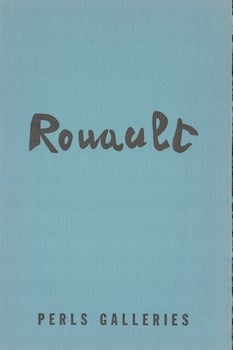 Item #68-2400 Georges Rouault: November 12 - December 22, 1956. Georges Rouault, Perls Galleries