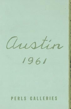 Item #68-2405 Darrel Austin: 1961. November 28 - December 23, 1961. Darrel Austin, Perls Galleries