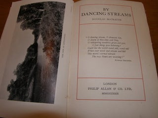 Item #68-2444 By Dancing Streams. First Edition. Signed & dated dedication by author inside...