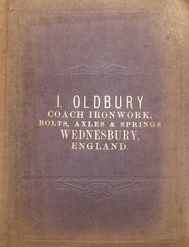 Item #68-2451 Illustrations Of Coach Ironworks, Bolts, Axles & Springs, By Isaiah Oldbury,...