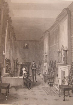Item #68-2470 Kensington Palace, The Sussex Library. After Jarvis, Melville, illustr., engrav