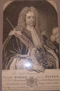 Item #68-2474 Robert Harley, First Earl of Oxford (1661 - 1724). After Sir Godfrey Kneller,...