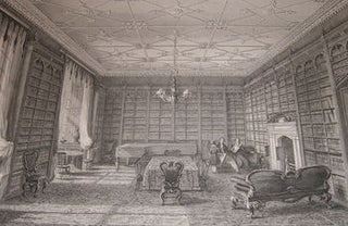Item #68-2491 The Drawing-Room Eshton Hall. Eshton Hall Library Catalogue, 1853. Not Published....