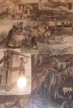 Item #68-2505 The Moss Industry In The South. W. P. Snyder, Harper's Weekly