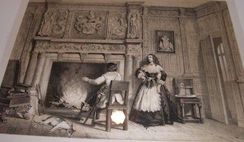 Item #68-2535 Room, Postlip Hall, Gloucestershire. From Mansions of England in the Olden Time by Joseph Nash. Joseph Nash, after, Samuel Stanesby, art, litho.