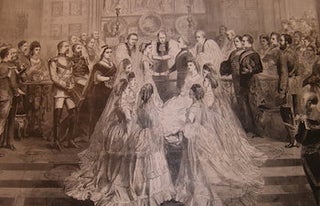 Item #68-2563 The Marriage Of Princess Louise And The Marquis Of Lorne In Saint George's Chapel,...