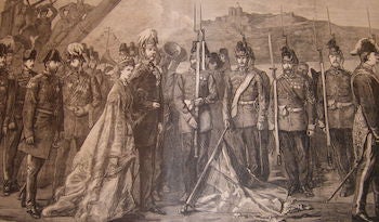 Item #68-2565 The Czar Of Russia In England--The Debarkation At Dover. Harper's Weekly, June 20, 1874. Harper's Weekly.