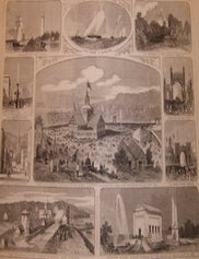 Item #68-2571 Visit Of The Prince Of Wales To America--His Royal Highness At Hamilton, Canada West. Illustrated London News, published November 17, 1860. Illustrated London News.