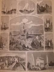 Visit Of The Prince Of Wales To America--His Royal Highness At Hamilton, Canada West. Illustrated. Illustrated London News.