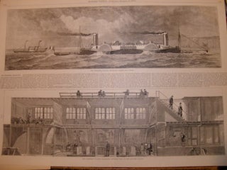 Item #68-2613 The Bessemer Channel Steam-Ship. Harper's Weekly, December 12, 1874. Harper's Weekly