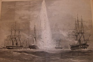 Item #68-2616 The Naval Review At Key West--Drawn By Granville Perkins, On Board The "Wabash."...