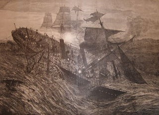 Item #68-2617 The Collision Between The "Ville Du Havre" And The "Loch Earn." Harper's Weekly,...