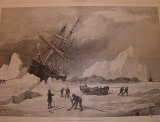 Item #68-2623 An Ice Nip In Melville Bay, Off The Devil's Thumb. Harper's Weekly, June 19, 1875....