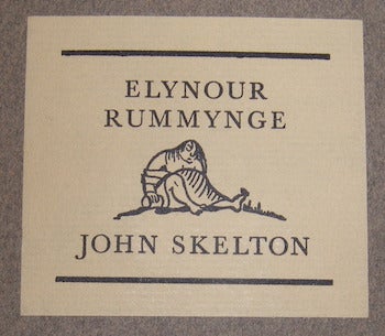 Item #68-2688 Elynour Rummynge. John Skelton, Clair Jones, art.