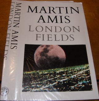 Item #68-2733 Dust Jacket for London Fields. Martin Amis