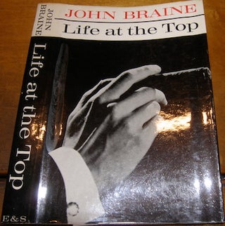 Item #68-2736 Dust Jacket for Life At The Top. John Braine