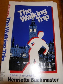 Item #68-2740 Dust Jacket for The Walking Trip. Henrietta Buckmaster, Carl Smith, jacket design