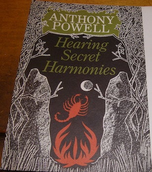Item #68-2748 Dust Jacket for Hearing Secret Harmonies. A Dance To The Music Of Time #12, the end...