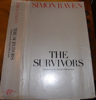 Item #68-2755 Dust Jacket for The Survivors. Simon Raven, Bob Smithers, jacket design