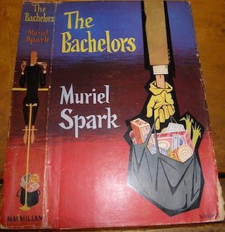 Item #68-2765 Dust Jacket for The Bachelors. Muriel Spark
