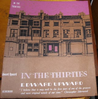 Item #68-2767 Dust Jacket for In The Thirties. Edward Upward, Brian Russell, jacket