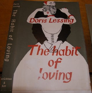 Item #68-2770 Dust Jacket for The Habit Of Loving. Doris Lessing, Heather Standring, jacket