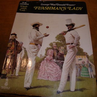 Item #68-2779 Dust Jacket for Flashman's Lady. George MacDonald Fraser