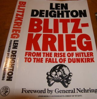 Item #68-2788 Dust Jacket only for Blitzkrieg: From The Rise Of Hitler To The Fall Of Dunkirk....