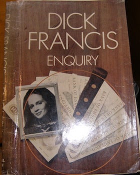 Item #68-2795 Dust Jacket only for Enquiry. Dick Francis, Carl Bernard, jacket design