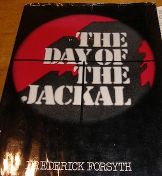 Item #68-2797 Dust Jacket only for The Day Of The Jackal. Frederick Forsyth, Tom Simmonds, jacket...