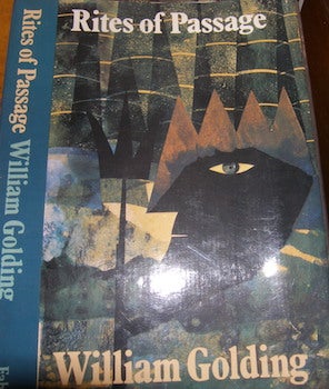 Item #68-2798 Dust Jacket only for Rites Of Passage. William Golding, Cathie Felstead, jacket design
