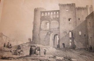 Item #68-2818 Castillo De Alba De Tormes. Genaro Perez de Villa Amil, Bichebois et Bayot, Lith