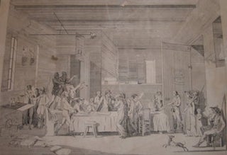 Item #68-2840 Interieur Dun Comite Revolutionnaire (Paris 1793). Meeting Of The Committee Of...