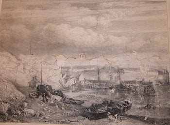 Dupressoir (after); Kaeppelin (lith); - Sherif de Fife. Port de Pettycur; Pettycur Harbour and Inchkeith