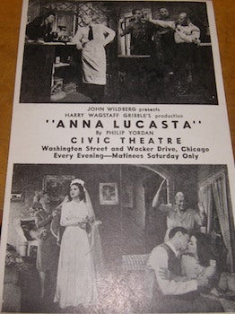 Item #68-2853 Anna Lucasta. Chicago Civic Theatre.