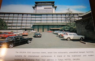 Item #68-2860 The Pride Of The Orient, Hotel Okura. (Shot of Parking Lot). Hotel Okura