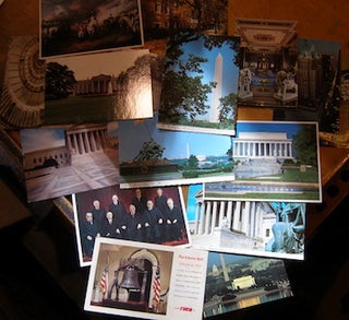 Item #68-2875 Seventeen Vintage American Post Cards. United States Capitol Historical Society