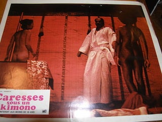 Item #68-2893 Promotional Movie Poster for Caresses Sous Un Kimono. Telemondial, Norifumi Suzuki,...