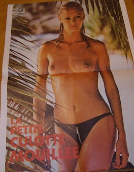 Item #68-2931 La Petite Culotte Mouille. Promotional Poster. Empire Distribution?, Coleurs