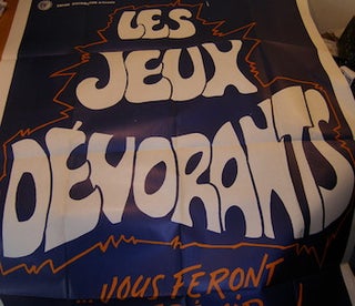 Item #68-2949 Les Jeux Devorants. Promotional Poster. Empire Distribution, Coleurs