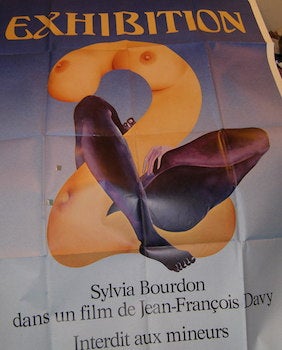 Item #68-2952 Exhibition 2. Sylvia Bourdon. Promotional Poster. Calleux Feldman, Associes