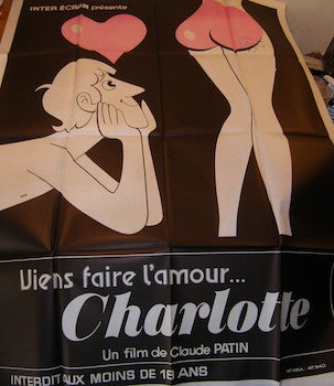 Item #68-2955 Viens Faire L'Amour Charlotte. Promotional Poster. Inter-Ecran, Claude Patin, dir