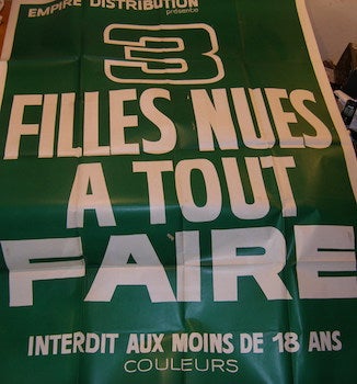 Empire Distribution; Coleurs - 3 Filles Nues a Tout Faire. Promotional Poster