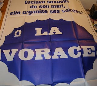 Item #68-2969 La Vorace. Promotional Poster. Alpha France, Alan Vydra, dir