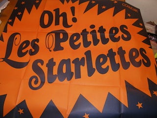 Item #68-2971 Oh! Les Petites Starlettes. Promotional Poster. Coleurs, Claude Pierson, dir