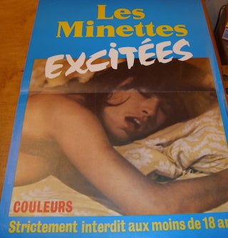 Item #68-2977 Les Minettes Excitees. Promotional Poster. Coleurs