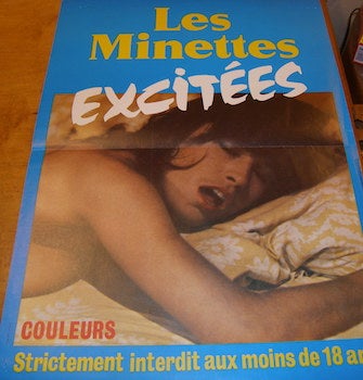 Item #68-2977 Les Minettes Excitees. Promotional Poster. Coleurs.