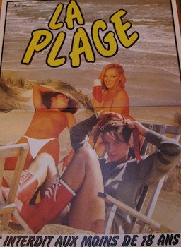 Item #68-3000 La Plage. Promotional Poster. Audifilm.